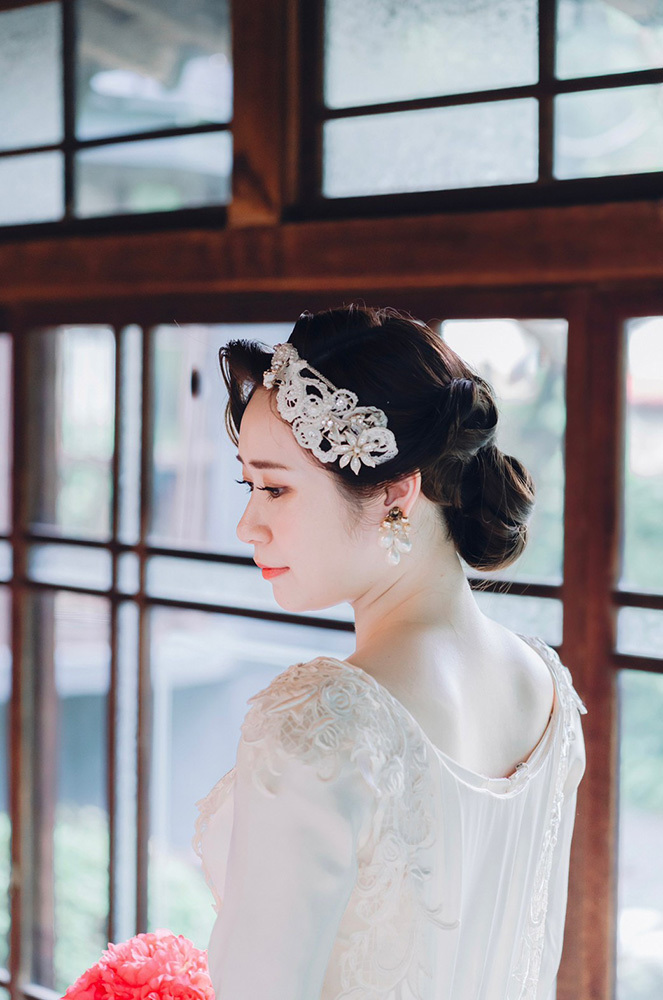 静岡フォトウエディングのフィーノスタイルで撮影した山梨エリアの迎賓館えびす屋の新郎新婦