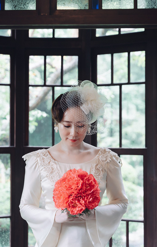 静岡フォトウエディングのフィーノスタイルで撮影した山梨エリアの迎賓館えびす屋の新郎新婦