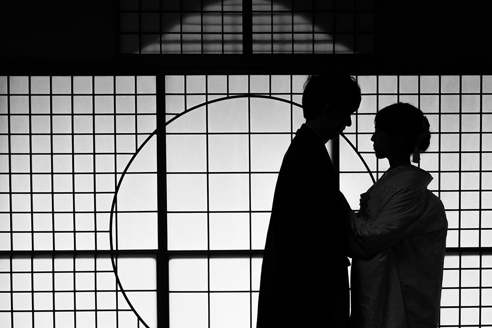 静岡フォトウエディングのフィーノスタイルで撮影した玉露の里の新郎新婦