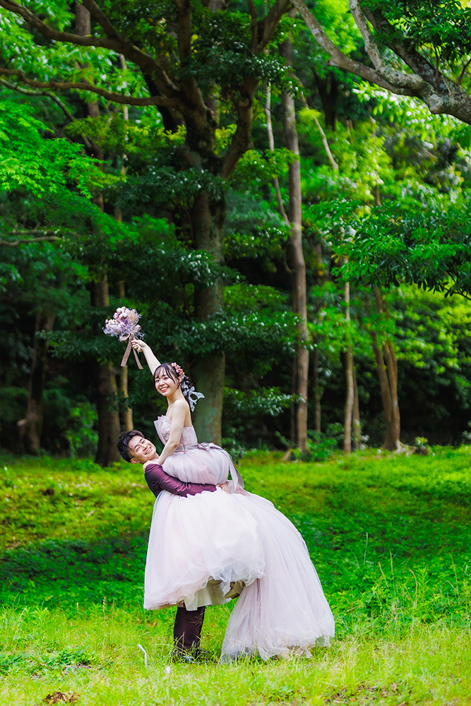 静岡フォトウエディングのフィーノスタイルで撮影した下田の新郎新婦