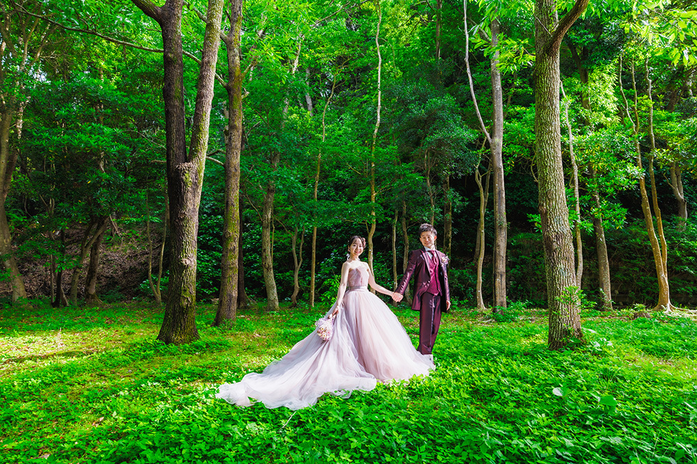 静岡フォトウエディングのフィーノスタイルで撮影した下田の新郎新婦