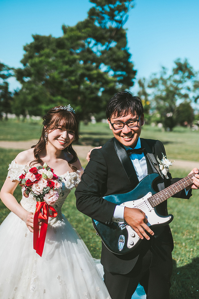 静岡フォトウエディングのフィーノスタイルで撮影した静岡市立芹沢銈介美術館の新郎新婦