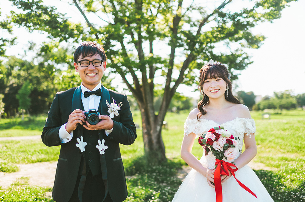 静岡フォトウエディングのフィーノスタイルで撮影した静岡市立芹沢銈介美術館の新郎新婦