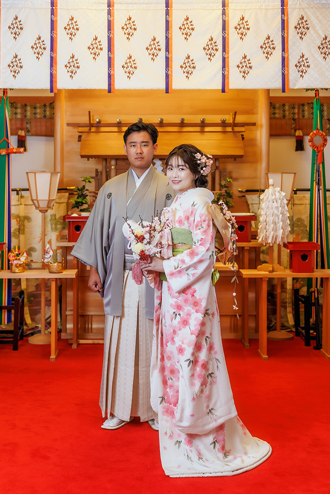 静岡フォトウエディングのフィーノスタイルで撮影したホテルグランド富士の新郎新婦