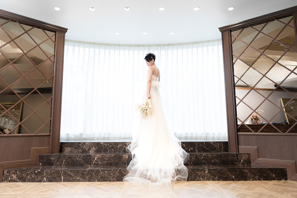 静岡フォトウエディングのフィーノスタイルで撮影した押し活・ソロウエディングのウエディングフォト