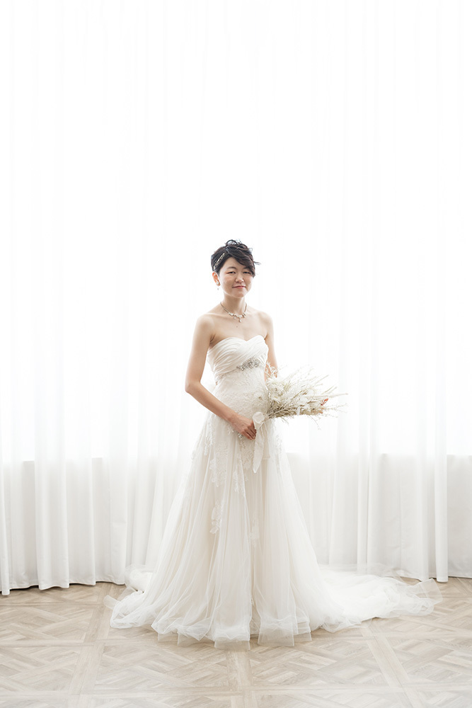 静岡フォトウエディングのフィーノスタイルで撮影した押し活・ソロウエディングのウエディングフォト