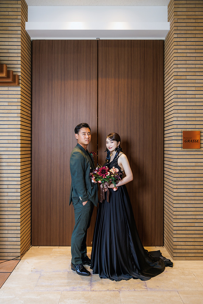 静岡フォトウエディングのフィーノスタイルで撮影したホテルグランド富士の新郎新婦