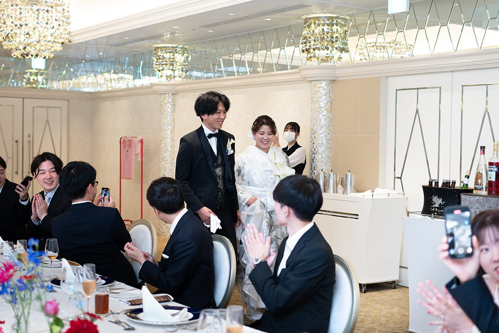 静岡フォトウエディングのフィーノスタイルで撮影したパーティー・会食のウエディングフォト