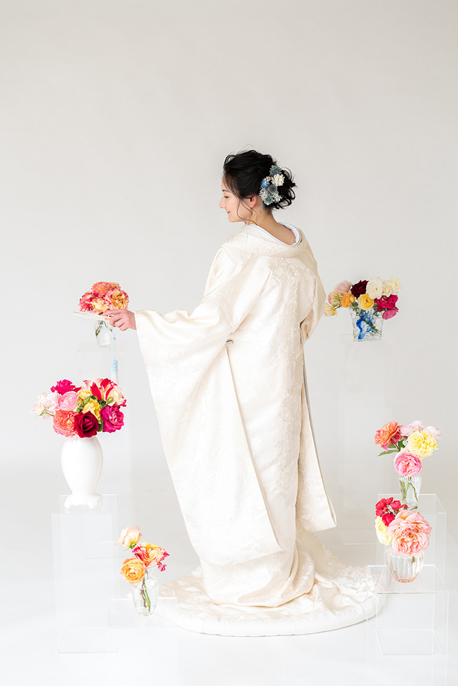 静岡フォトウエディングのフィーノスタイルで撮影したソロウエディングのウエディングフォト