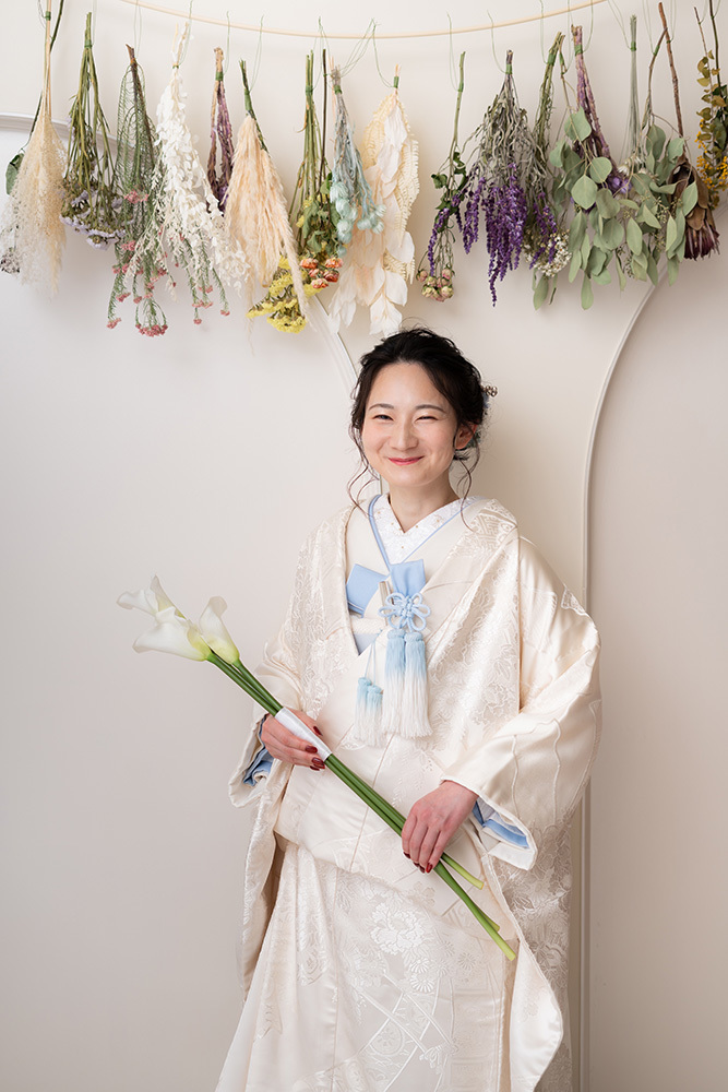 静岡フォトウエディングのフィーノスタイルで撮影したソロウエディングのウエディングフォト