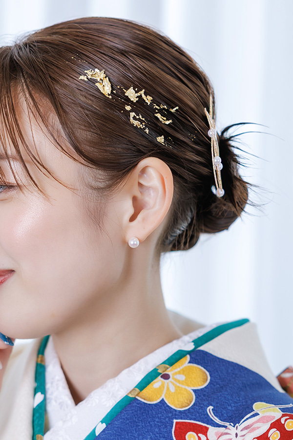 静岡フォトウエディングのフィーノスタイルで撮影した新婦のヘアメイク