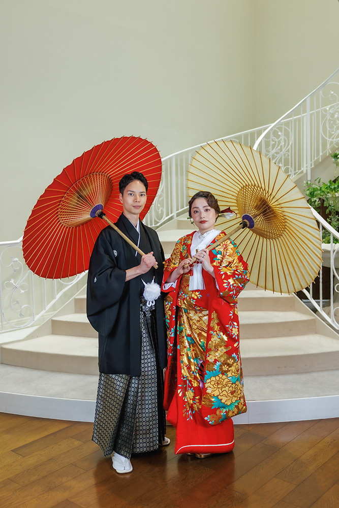 静岡フォトウエディングのフィーノスタイルで撮影したフィーノ静岡店の新郎新婦の記念写真撮影