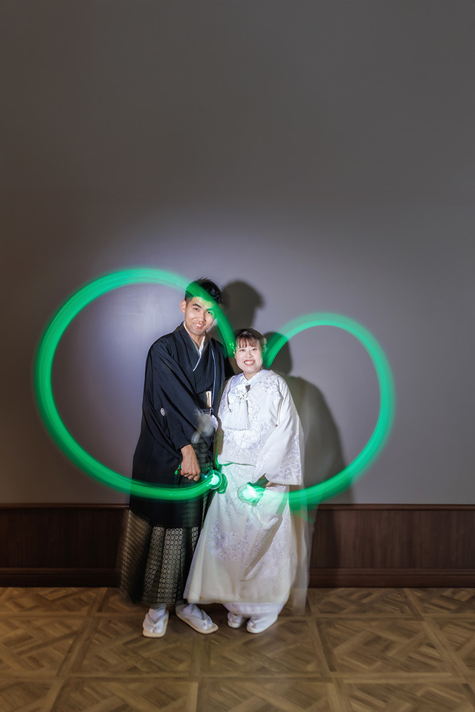 静岡フォトウエディングのフィーノスタイルで撮影したフィーノ富士店スタジオの新郎新婦の記念写真撮影