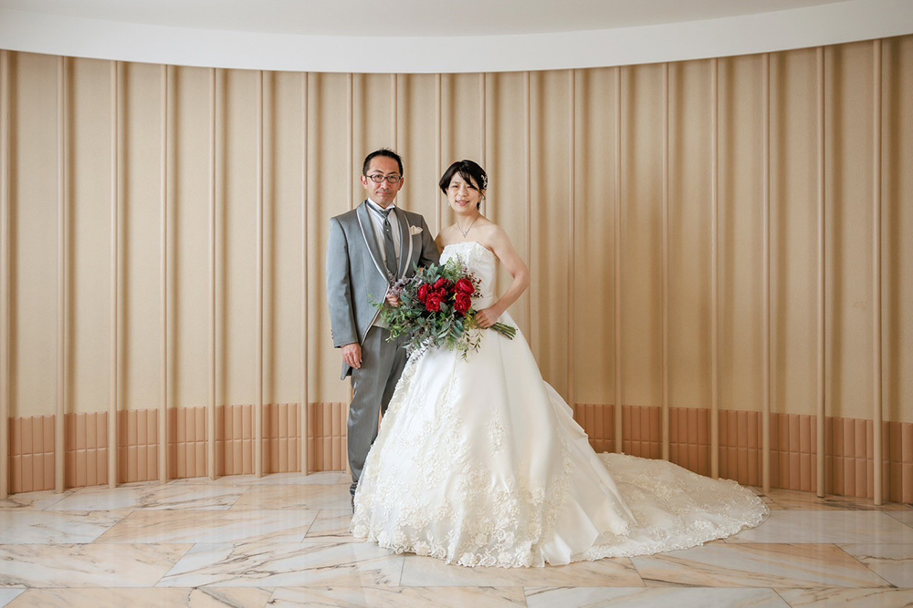 静岡県富士市のフィーノ富士店で撮影したバウリニューアルの記念写真・記念撮影