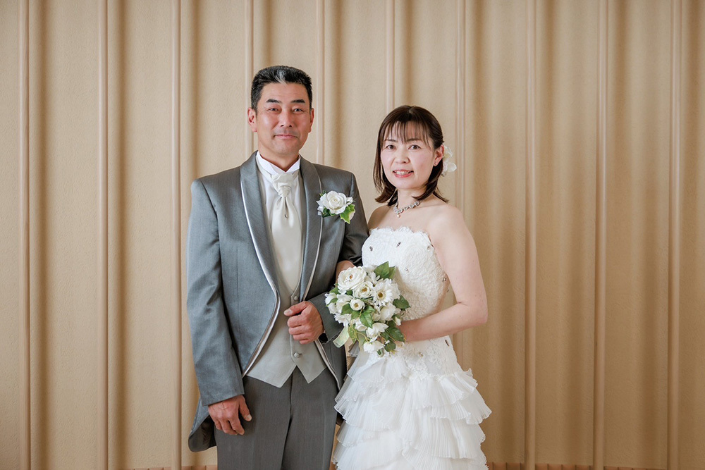 静岡県富士市のフィーノ富士店で撮影したバウリニューアルの記念写真・記念撮影