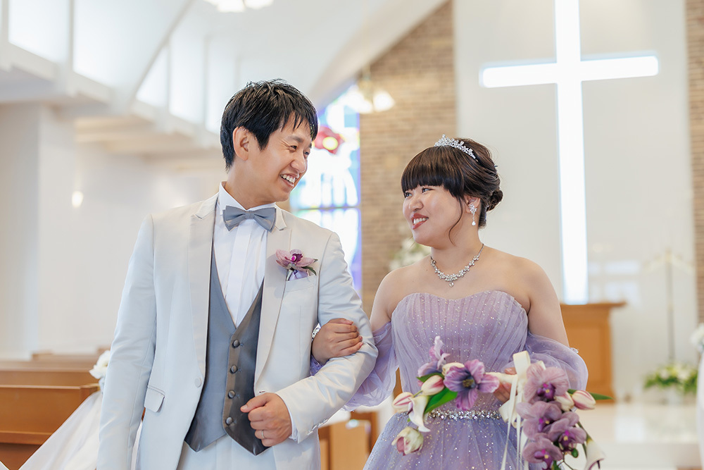 静岡フォトウエディングのフィーノスタイルで撮影したホテルグランド富士の新郎新婦