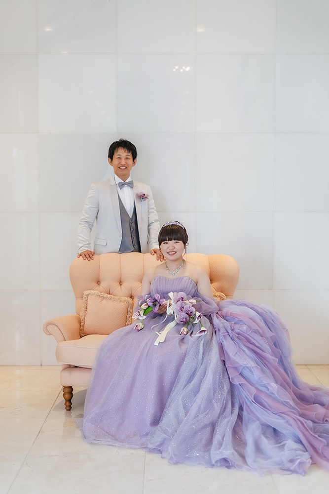 静岡フォトウエディングのフィーノスタイルで撮影したホテルグランド富士の新郎新婦