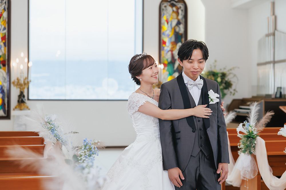 静岡フォトウエディングのフィーノスタイルで撮影したフォレストヒルズの新郎新婦