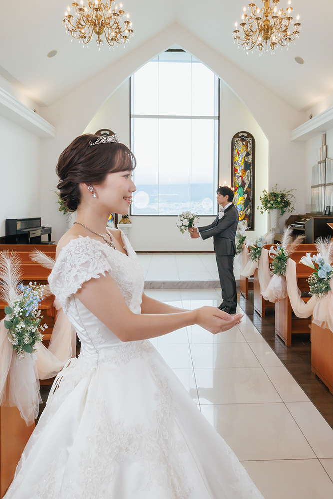 静岡フォトウエディングのフィーノスタイルで撮影したフォレストヒルズの新郎新婦