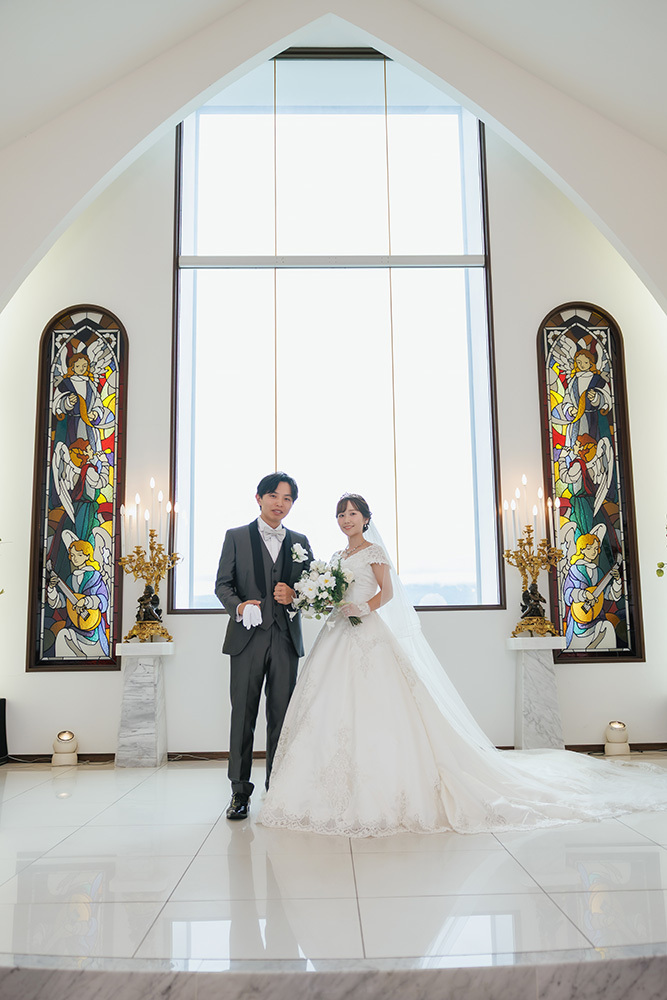 静岡フォトウエディングのフィーノスタイルで撮影したフォレストヒルズの新郎新婦