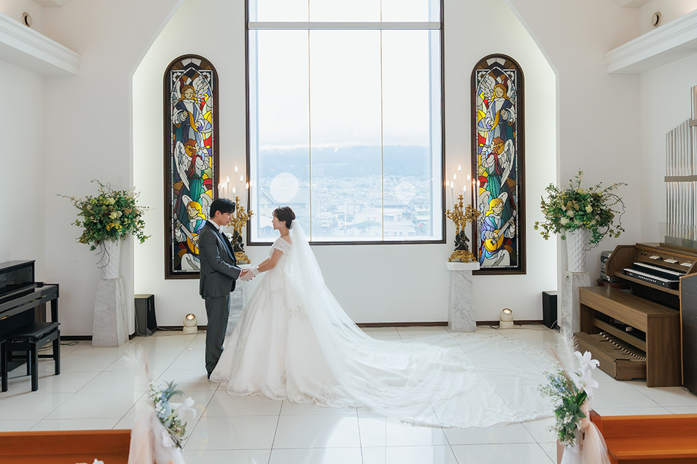 静岡フォトウエディングのフィーノスタイルで撮影したフォレストヒルズの新郎新婦