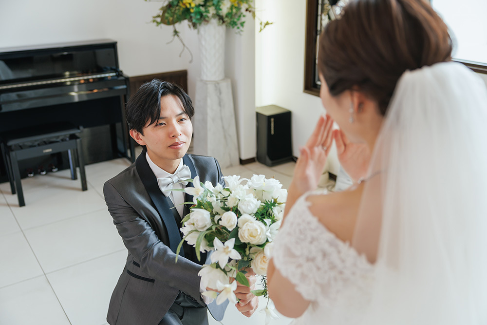 静岡フォトウエディングのフィーノスタイルで撮影したフォレストヒルズの新郎新婦