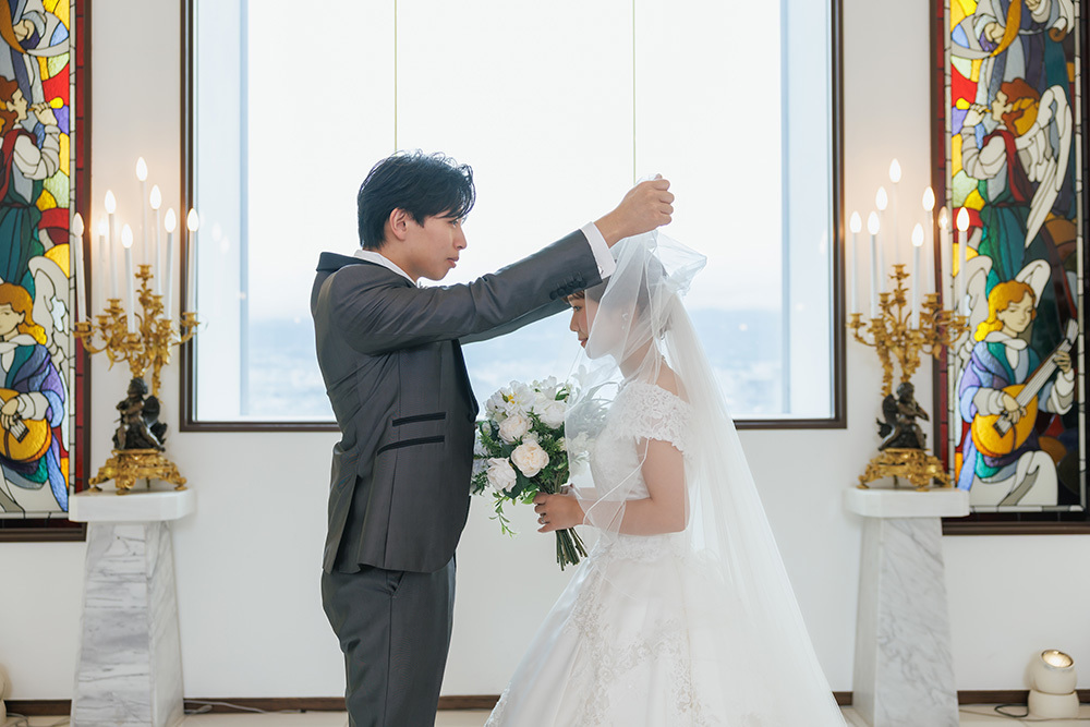 静岡フォトウエディングのフィーノスタイルで撮影したフォレストヒルズの新郎新婦