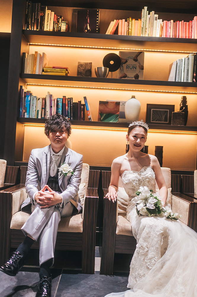 静岡フォトウエディングのフィーノスタイルで撮影した結婚式場の新郎新婦