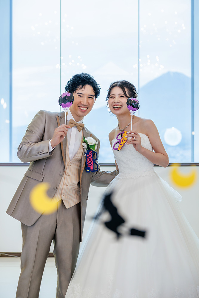 静岡フォトウエディングのフィーノスタイルで撮影したフォレストヒルズの新郎新婦