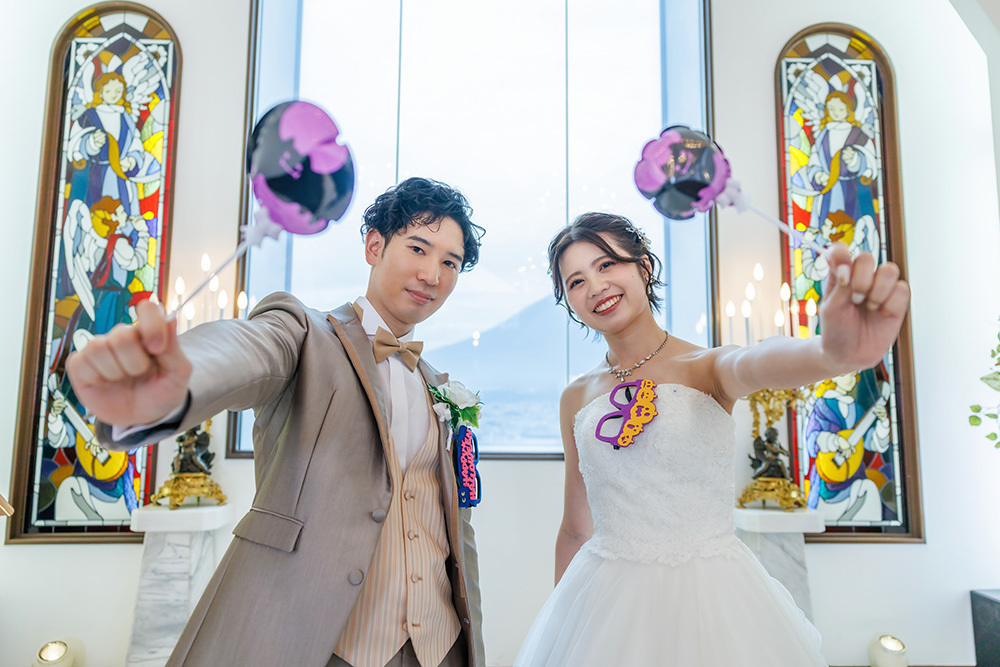 静岡フォトウエディングのフィーノスタイルで撮影したフォレストヒルズの新郎新婦