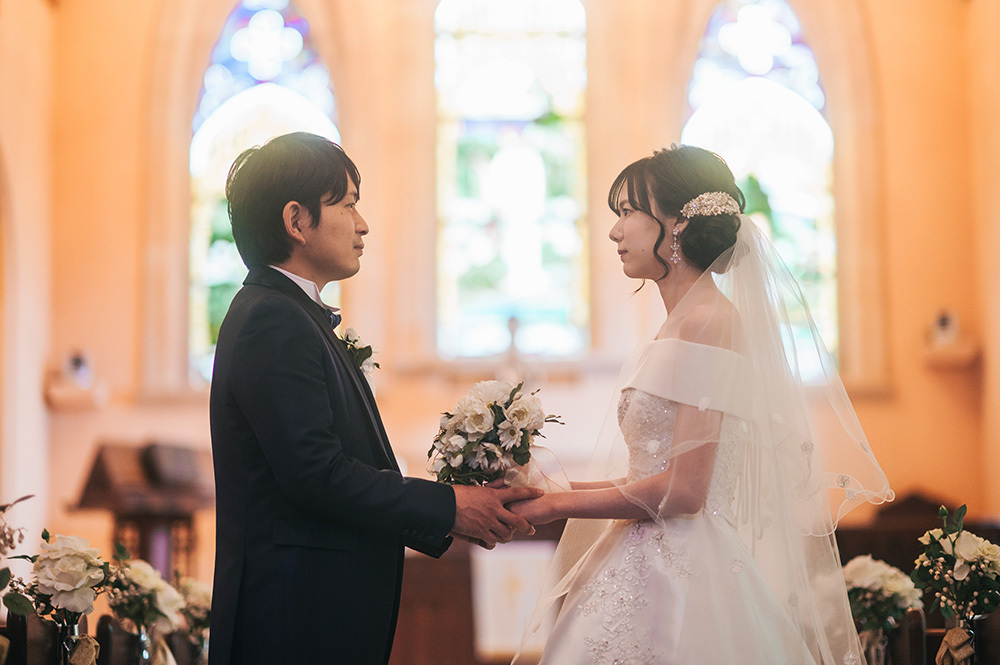 静岡フォトウエディングのフィーノスタイルで撮影したミッシェルガーデンコートの新郎新婦