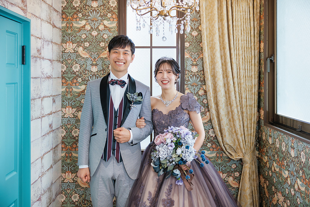 静岡フォトウエディングのフィーノスタイルで撮影したフィーノ富士店スタジオの新郎新婦の記念写真撮影