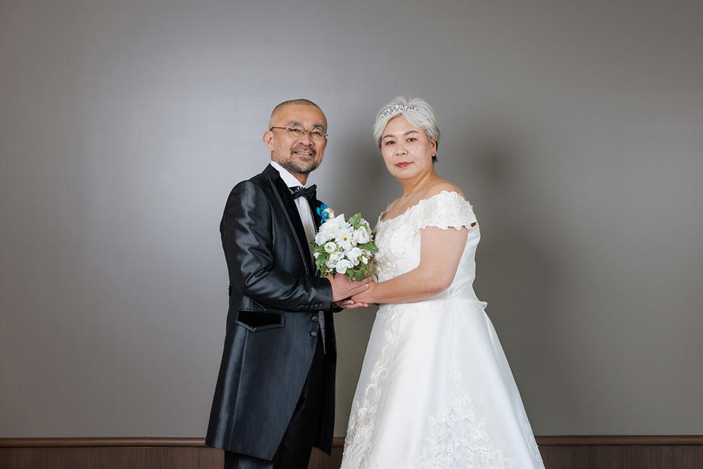 静岡県富士市のフィーノ富士店で撮影したバウリニューアルの記念写真・記念撮影