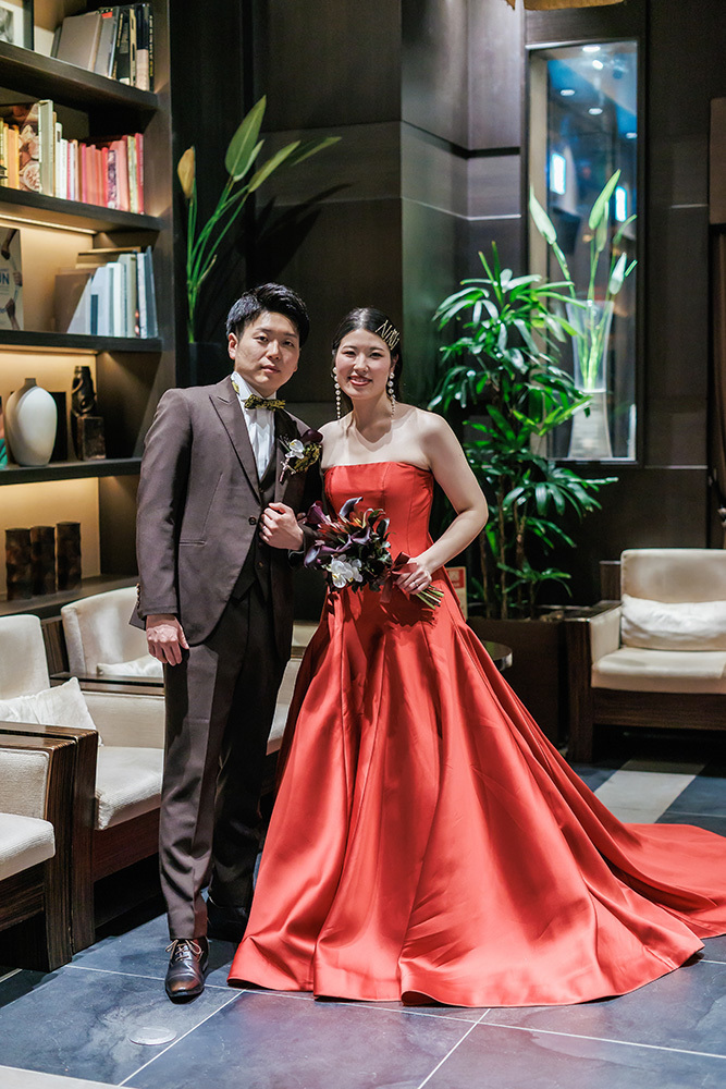 静岡フォトウエディングのフィーノスタイルで撮影した結婚式場の新郎新婦